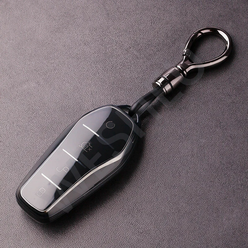 لـ BYD e6 Gateway DMI حافظة مفاتيح السيارة الفاخرة ذات الغطاء الكامل