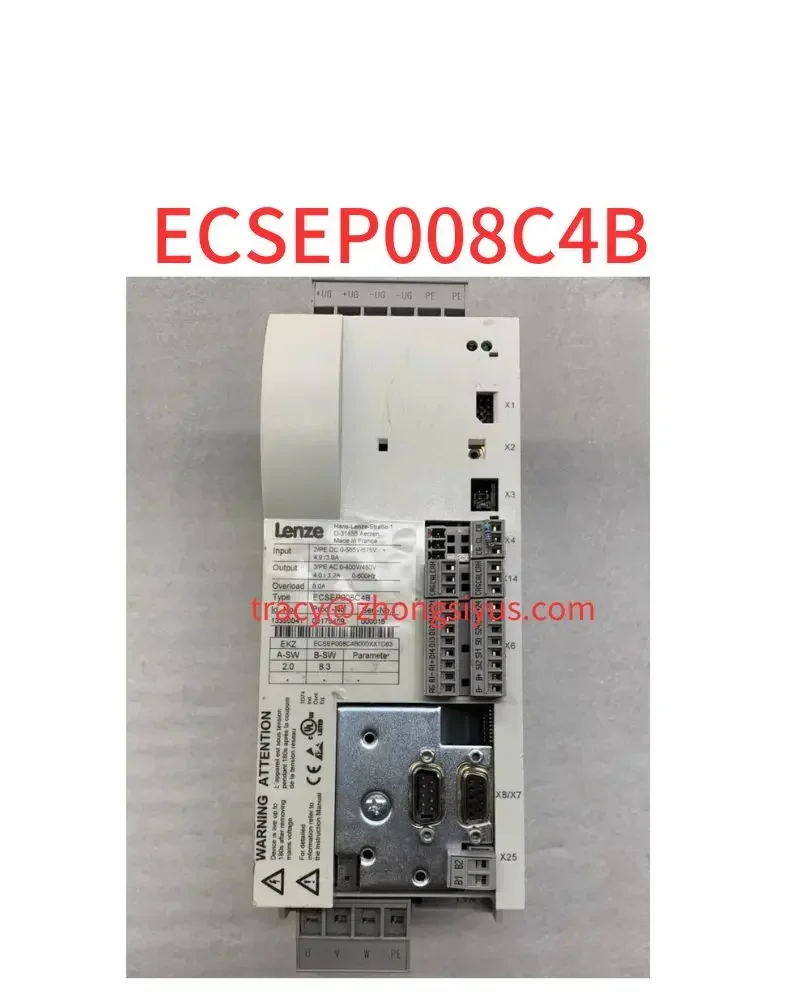 

Used servo drive, amplifier ECSEP008C4B ECSEP008C4B000XX1D83 function pack