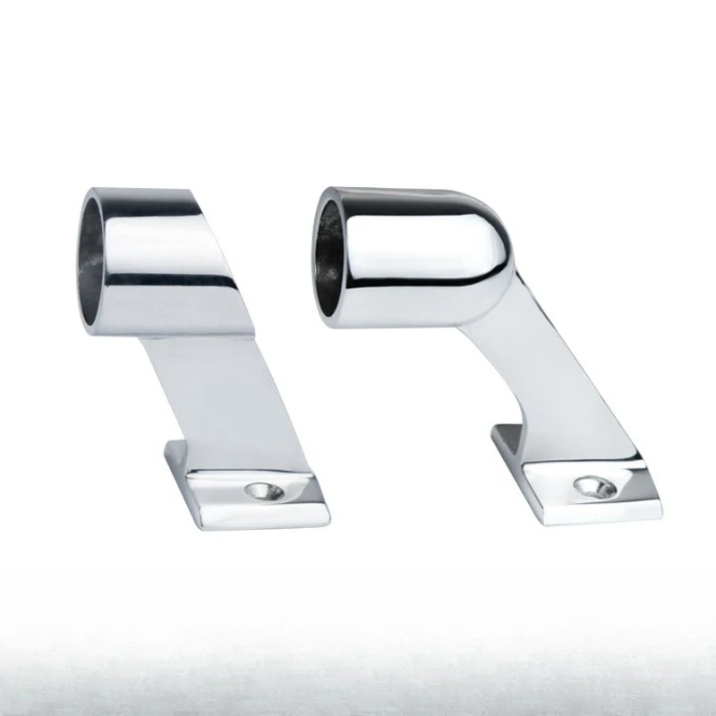 Long Neck Rear Bracket 22 25mm Stainless Steel 316 Marine Bracket Tube Seat Fittings, Marine Hardware