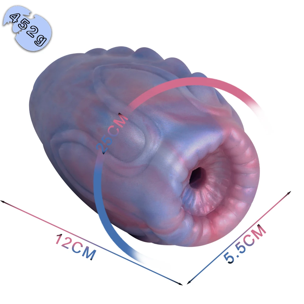 GEEBA Fantasy Egg Design Male Masturbator Realistic Vagina Men's Penis Training Pocket Pussy Men's Stroker Adult Sex Toy Onahole view 6