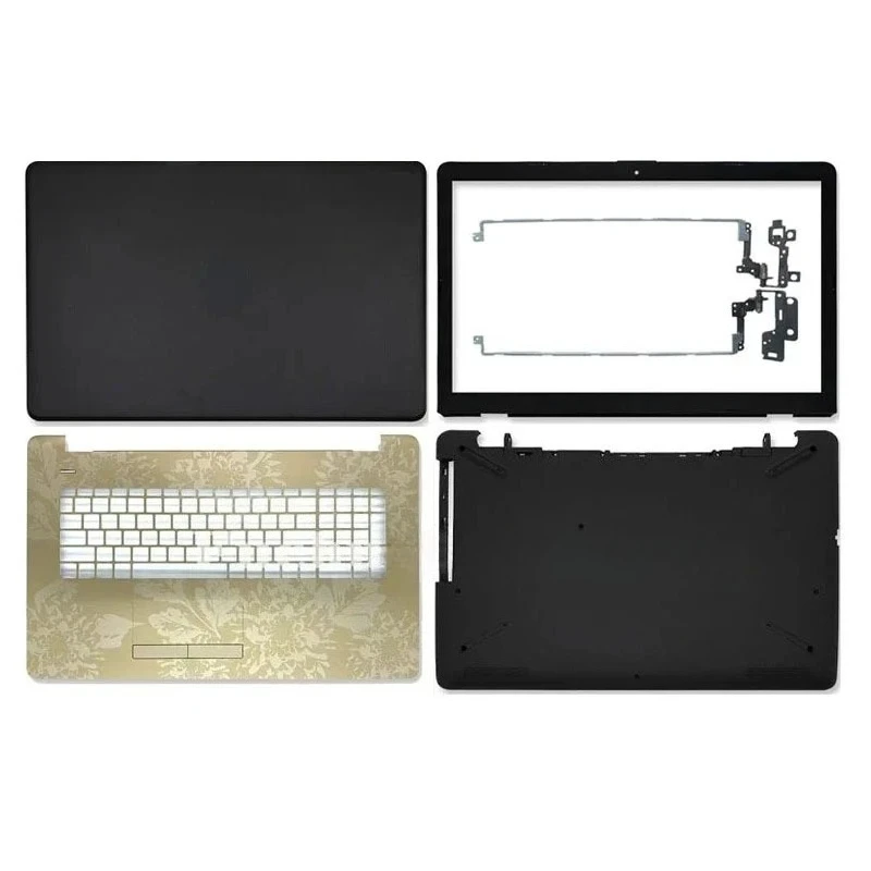 New For 17-BS 17-AK 17G-BR TPN-W130 TPN-C129 LCD Back Cover/Front Bezel/ Hinges/Palmrest/Bottom Case Housing Cover