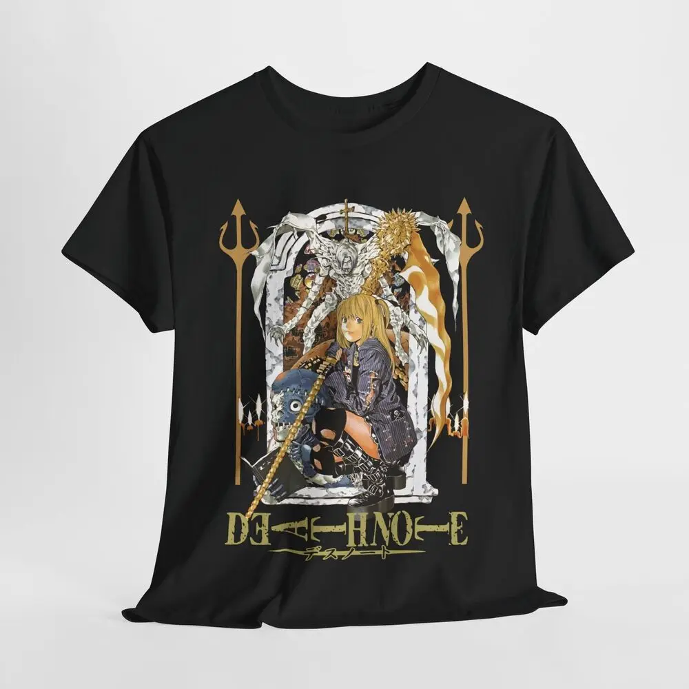 Misa Amane T-shirt, Inspired Anime Death Note T-shirt Black- Anime Gift