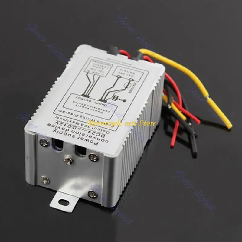 

U75F 24V to 12V DC-DC Conversion Device Car Power Supply Inverter Converter 30A