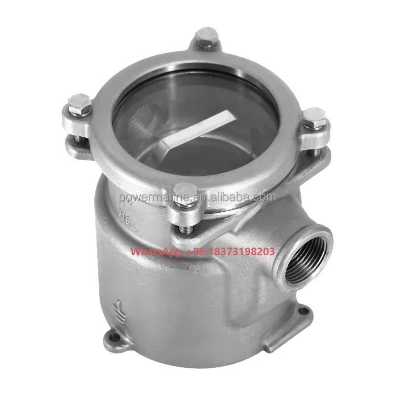 

OEM Boat Accessories 316L Stainless Steel Marine Sea Water Strainer Seawater Filter Strainer