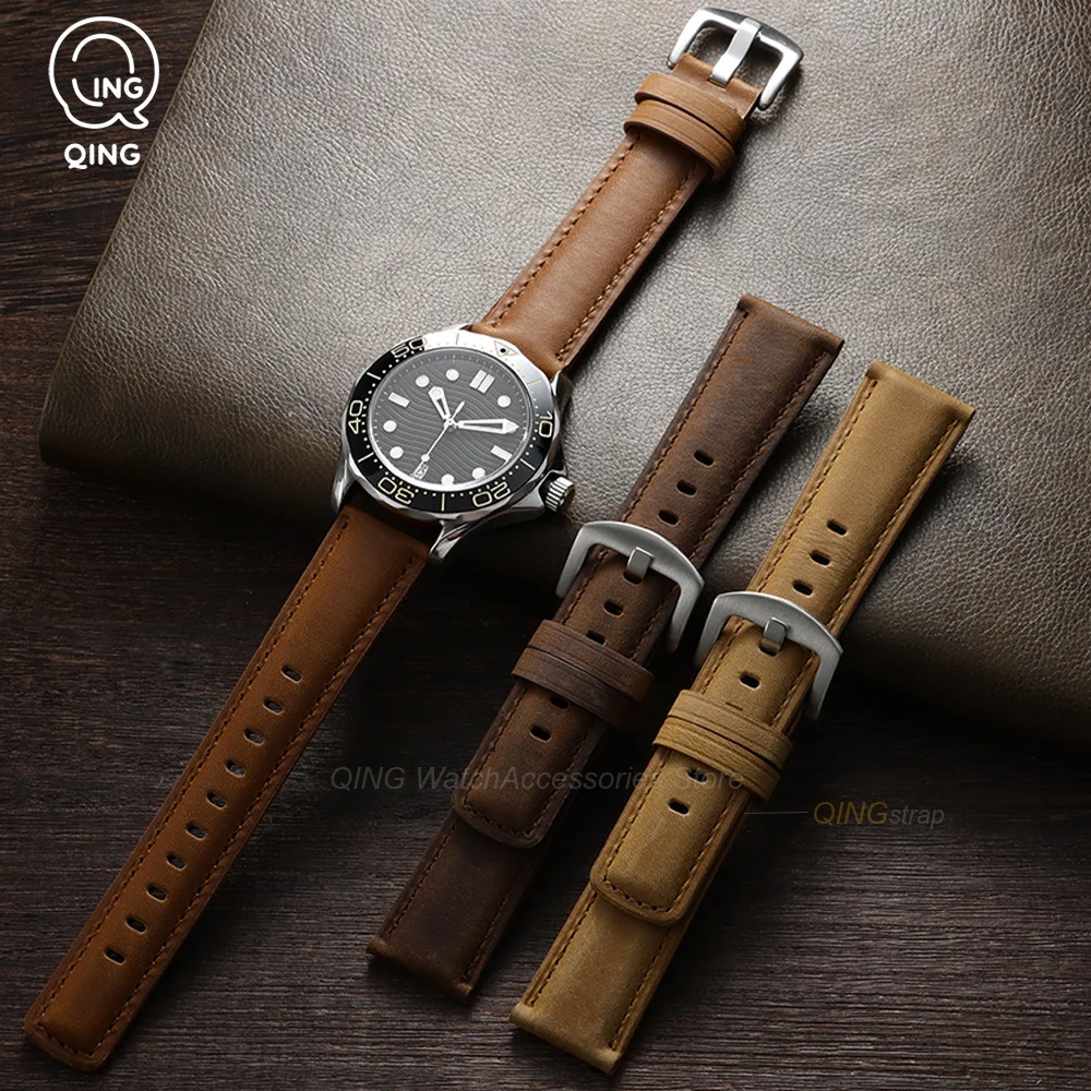 20mm 22mm Vintage Matte Leathe - Smartwatch Vintage Watches For Women review and price