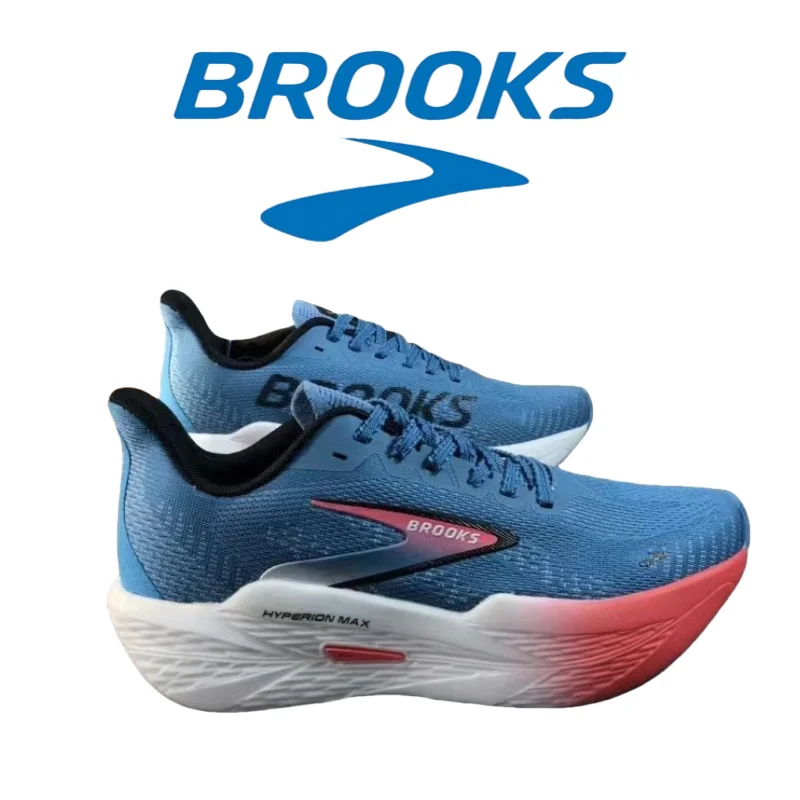 BROOKS Men Casual Sport Shoes Breathable Lightweight Sneakers Outdoor Mesh Black Running Shoes Athletic Jogging Tenis Women