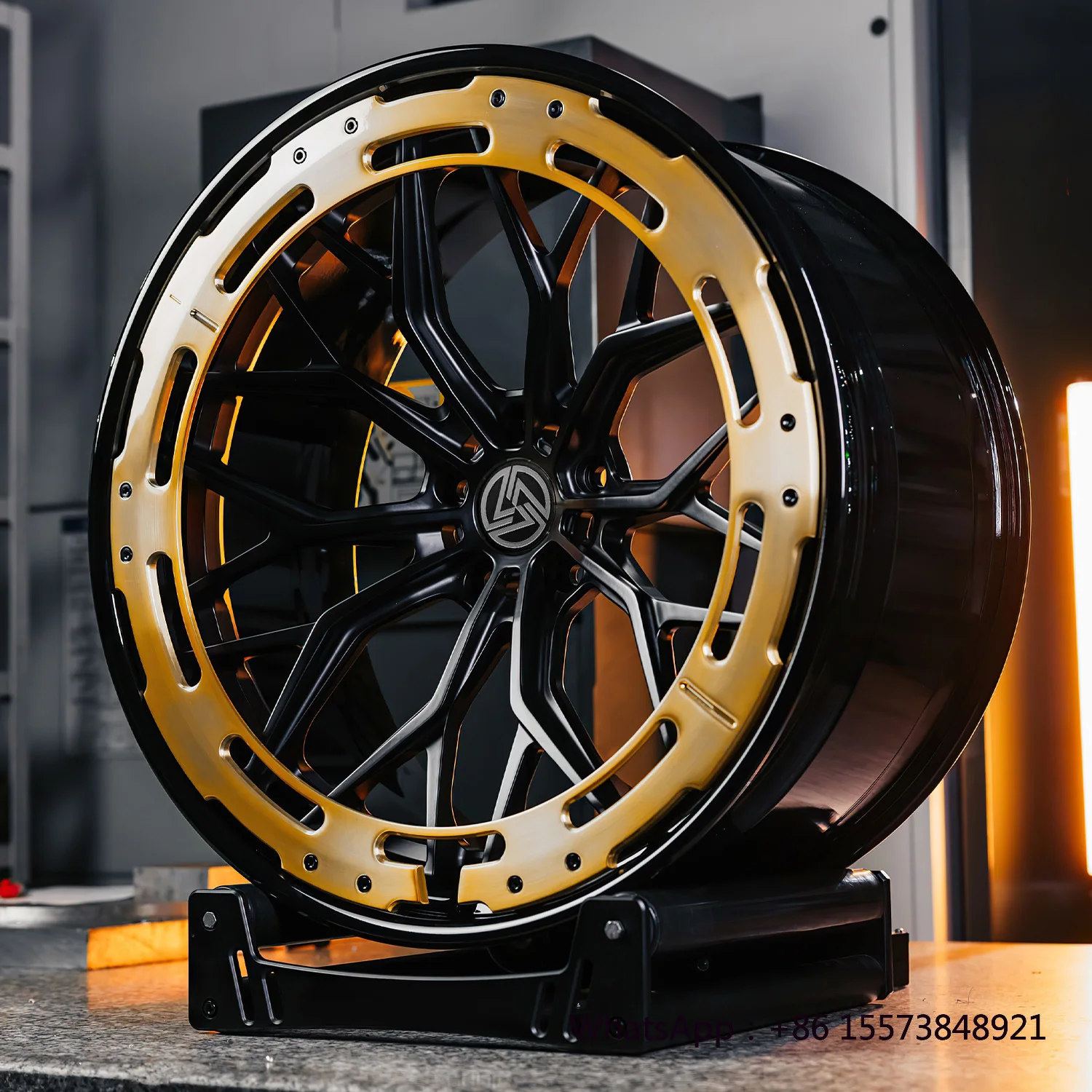 

Комплект из 2 кованых колесных дисков с глубоким вогнутым профилем для гоночных автомобилей, 5x120, 5x112, 5x114.3, белые легкосплавные диски