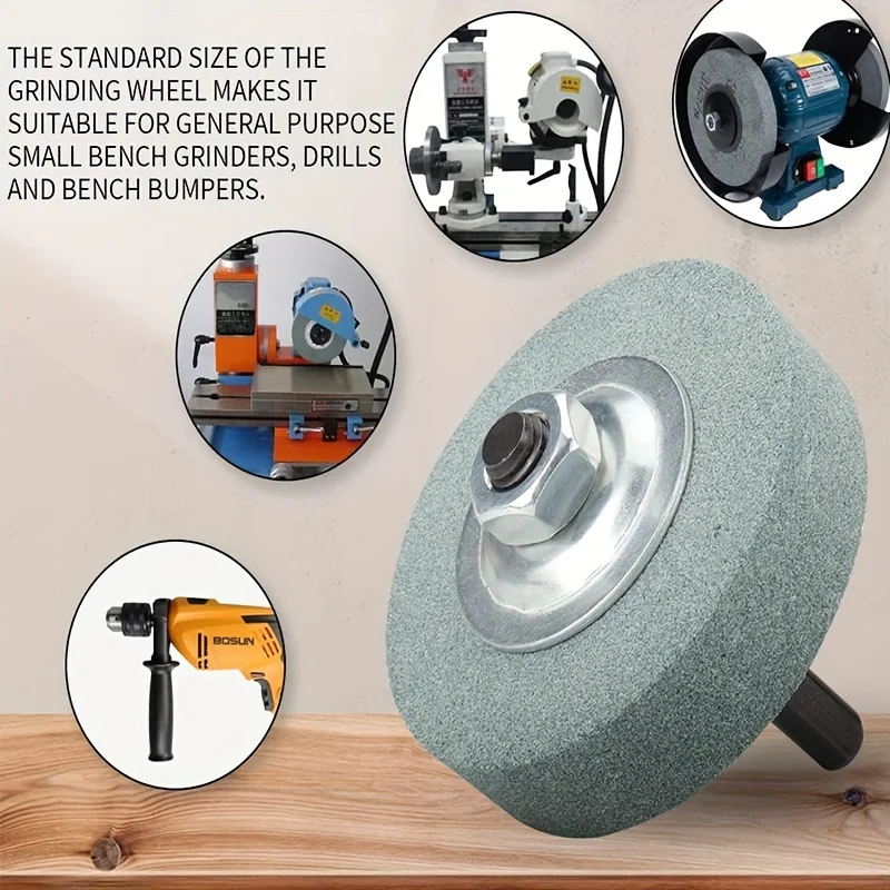 1PC Grinding Buffing Wheel kit 3 inches for Mini Bench Grinder Electric Dril. Sharpening, Rust Remova and Polishing