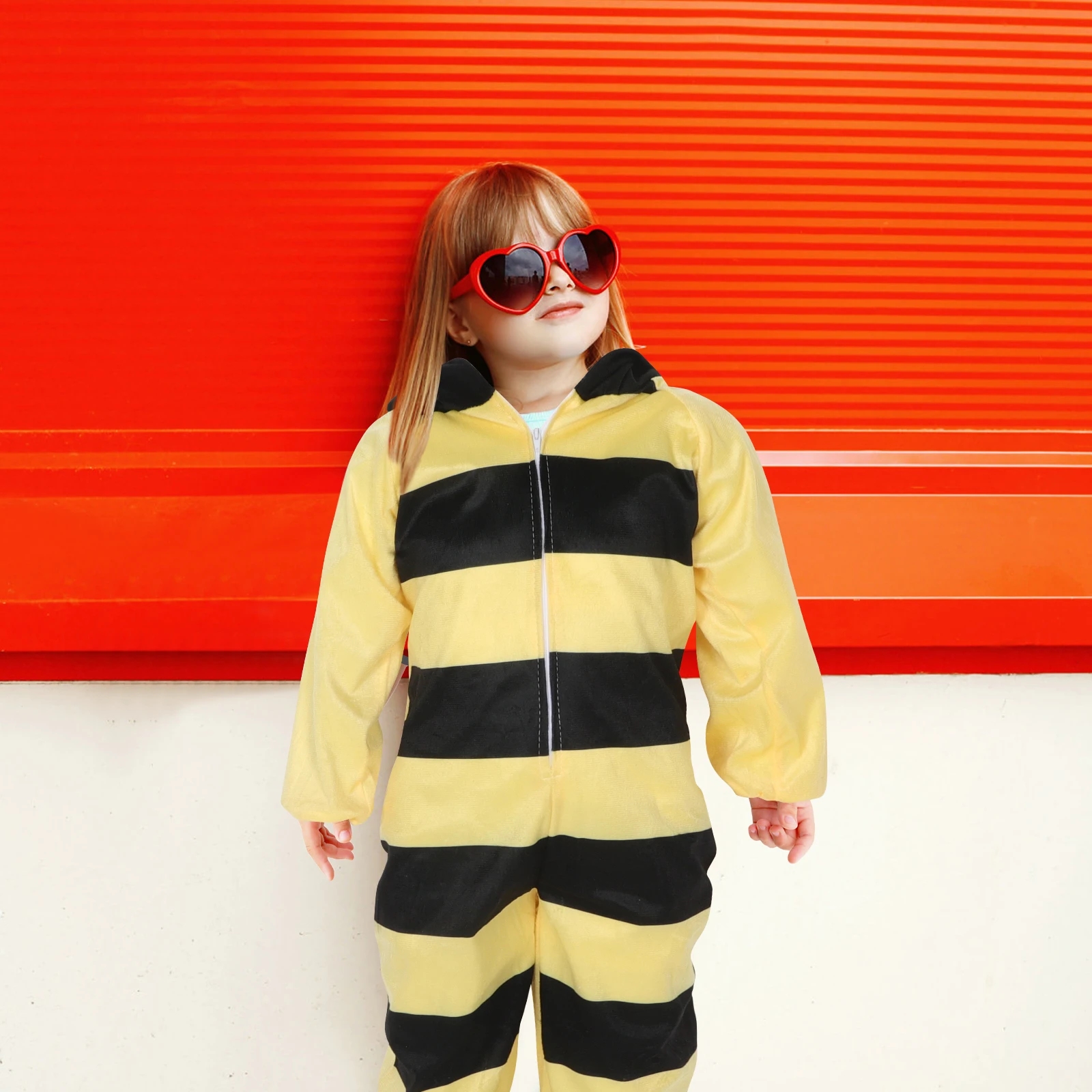 

Bee Suit for Kids Party Dress Up Set Cartoon Outfit Soft Comfortable Halloween Fancy Dress Animal Fancy Kit Children
