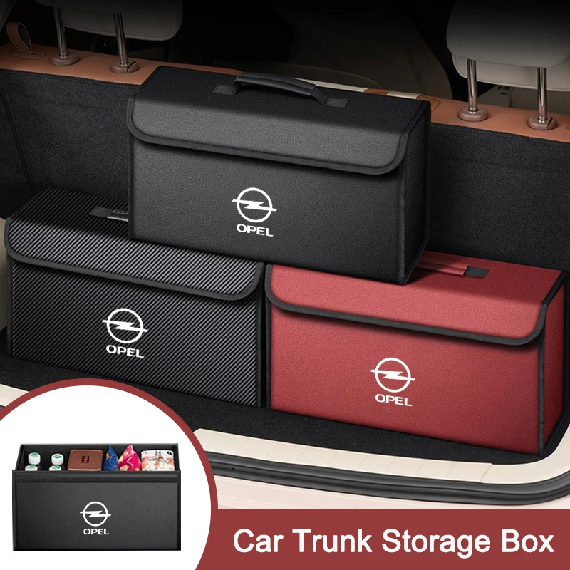 

Car Trunk Organizer Box Large Capacity Folding Storage Bag For Opel Astra GTC Insignia Antara Meriva Zafira Vectra Corsa Mokka