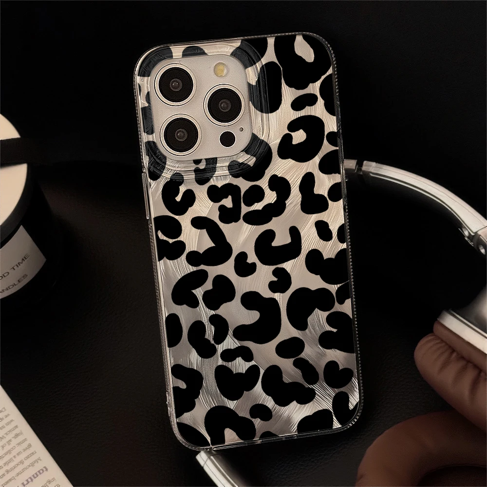 เคสโทรศัพท์ลายเสือดาวสุดเท่ สำหรับ Redmi Note 14 Pro+ Global 5G 13 12 11 10 4G 15C 14C 13C P0C0  แบบนิ่ม ทนทาน ป้องกันได้ดี