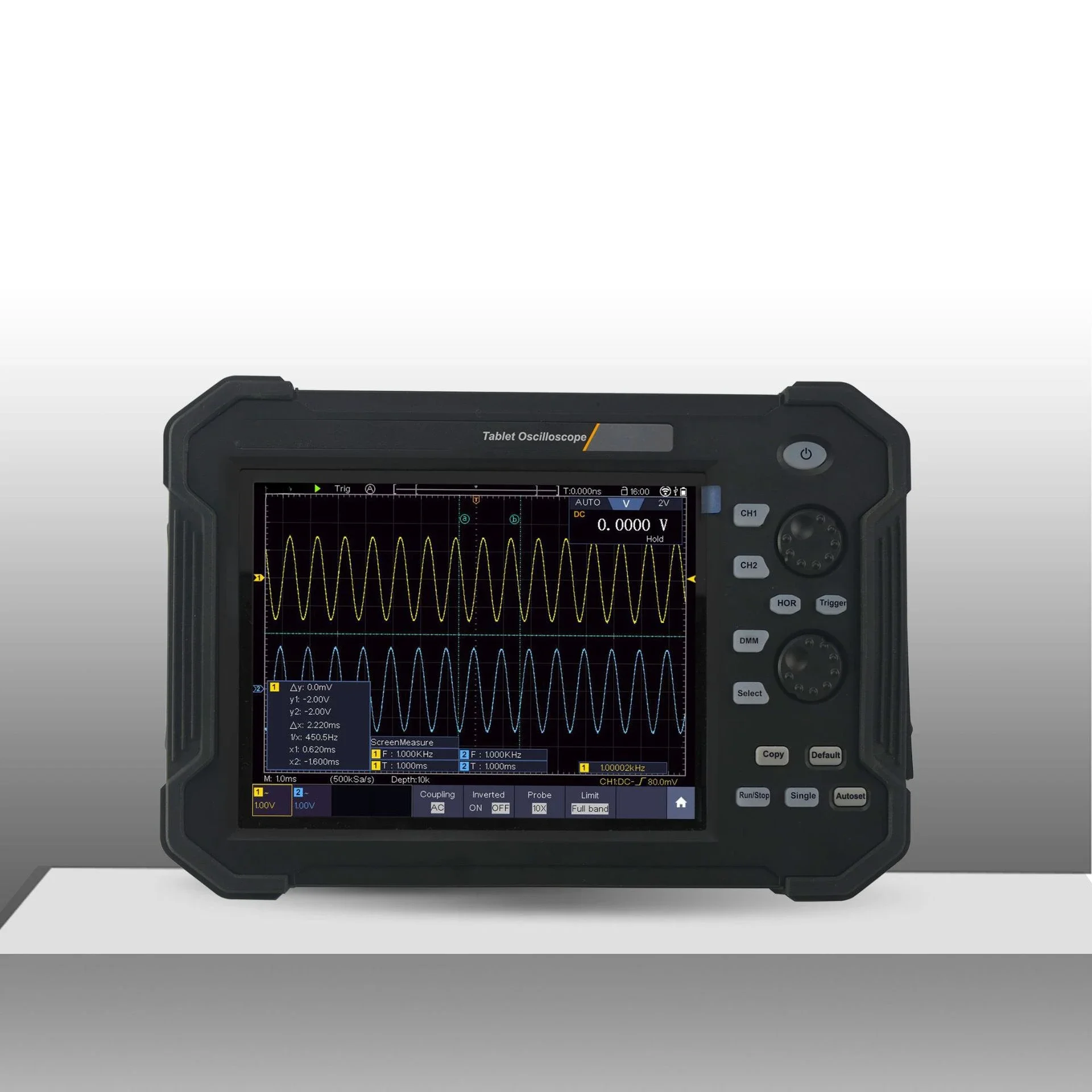 

TAO3000 Series 2 Channel Handheld Flat Panel Oscilloscope