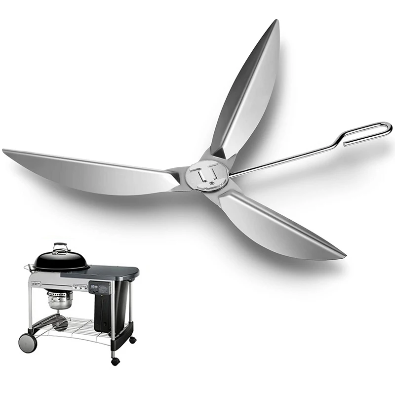 Kit de sistema de limpieza One-Touch para piezas de parrilla Weber, accesorios de repuesto 1/2 para parrilla Weber, fácil de instalar, 22-7444 pulgadas