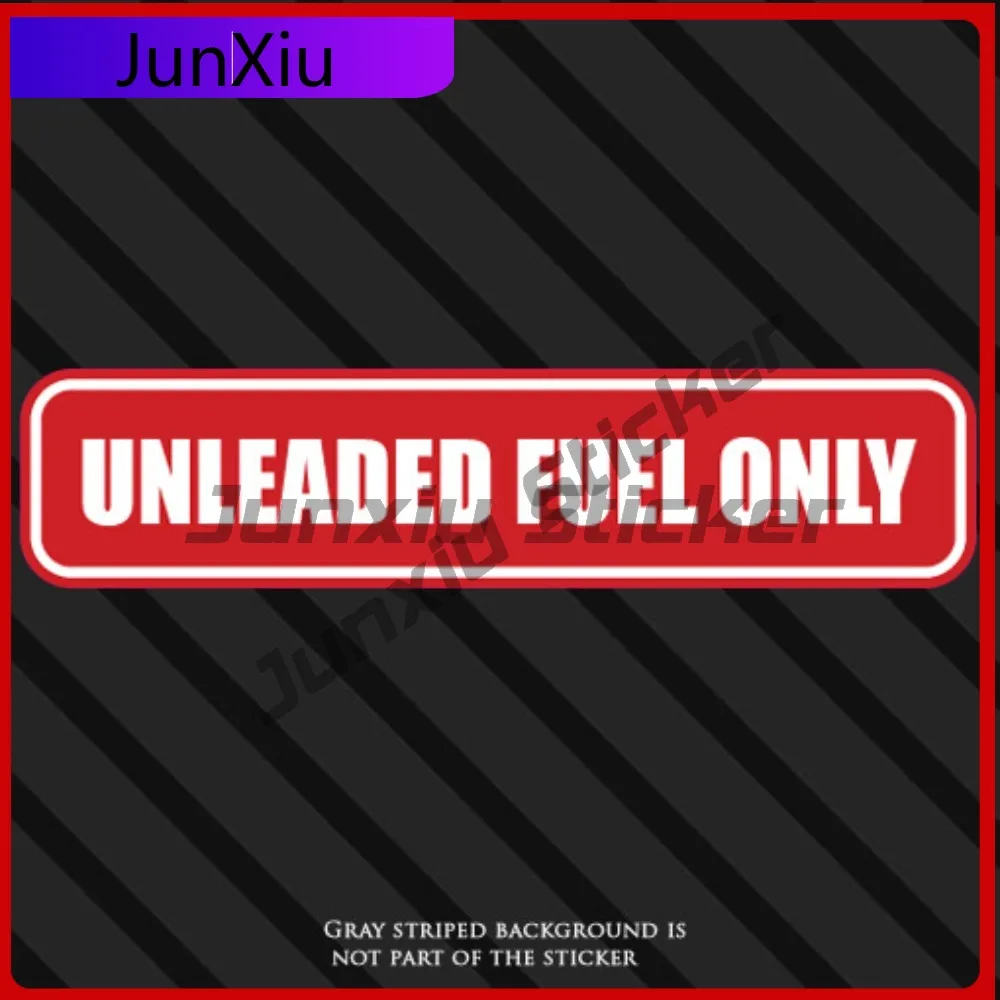 

Unleaded Fuel Only Sticker Scratch-proof Decal Tank Vehicle Oil Label Vinyl Gas Can Diesel Exterior Accessories Adventure Motor