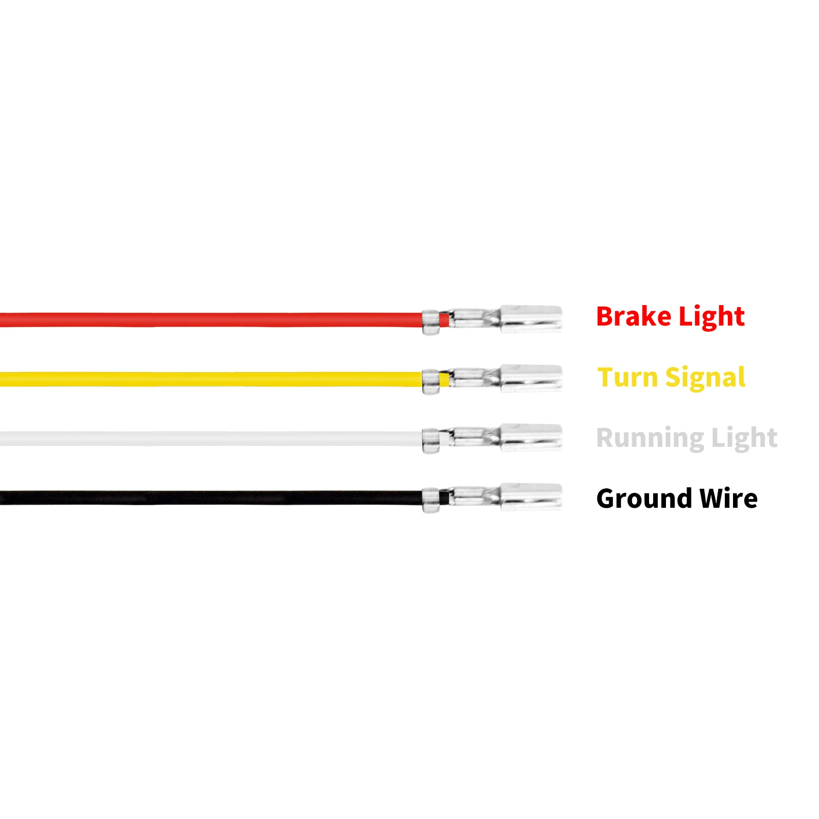 دراجة نارية بدوره إشارة مصباح ليد فرامل صغيرة مصباح جيد الإضاءة الخلفية رصاصة مؤشر ل هارلي بجولة FLHT سوفتيل داينا سبورتستر XL #5