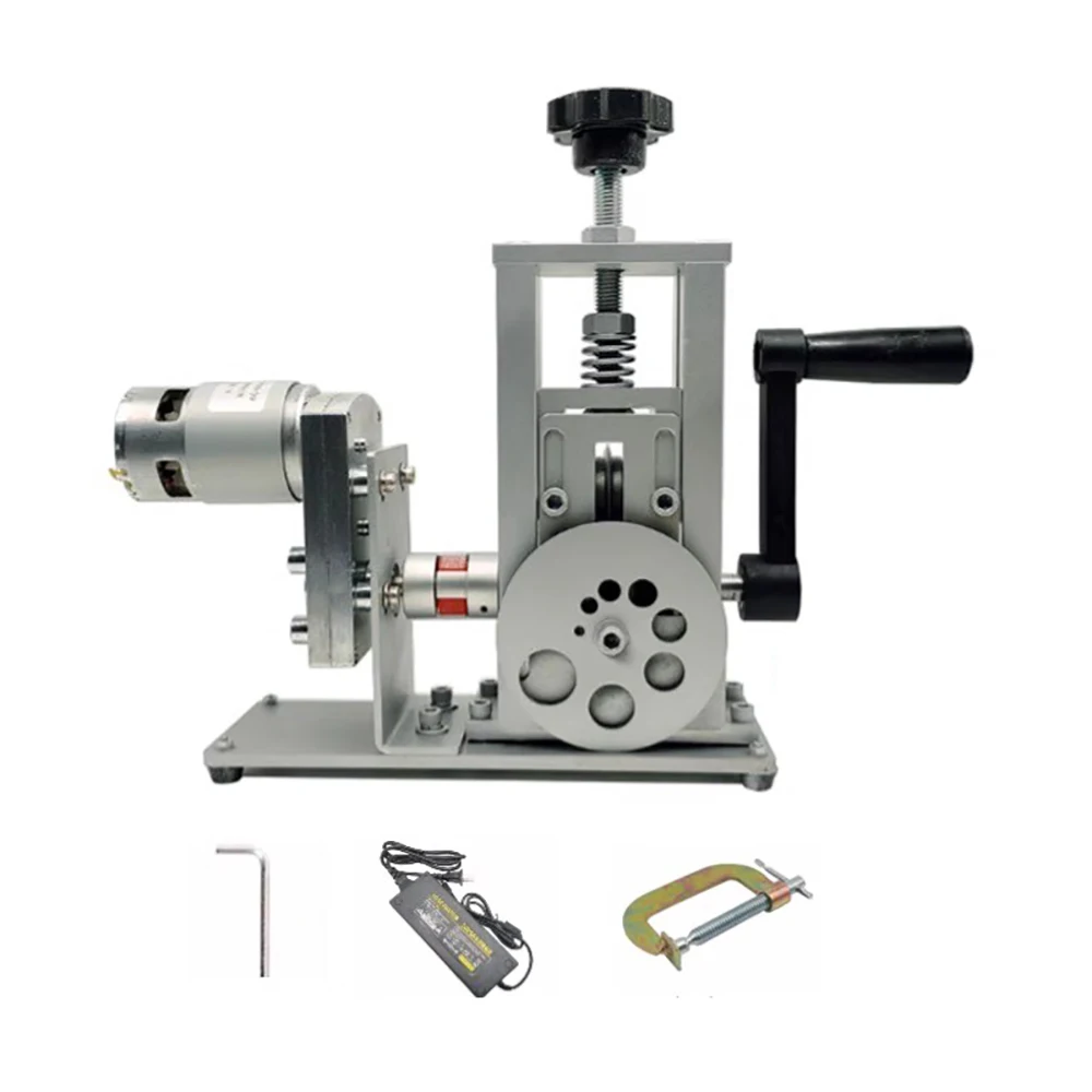 

Electric Wire Stripper Household Waste Cable Stripping Machine Manual Wire Peeler with 60W Motor