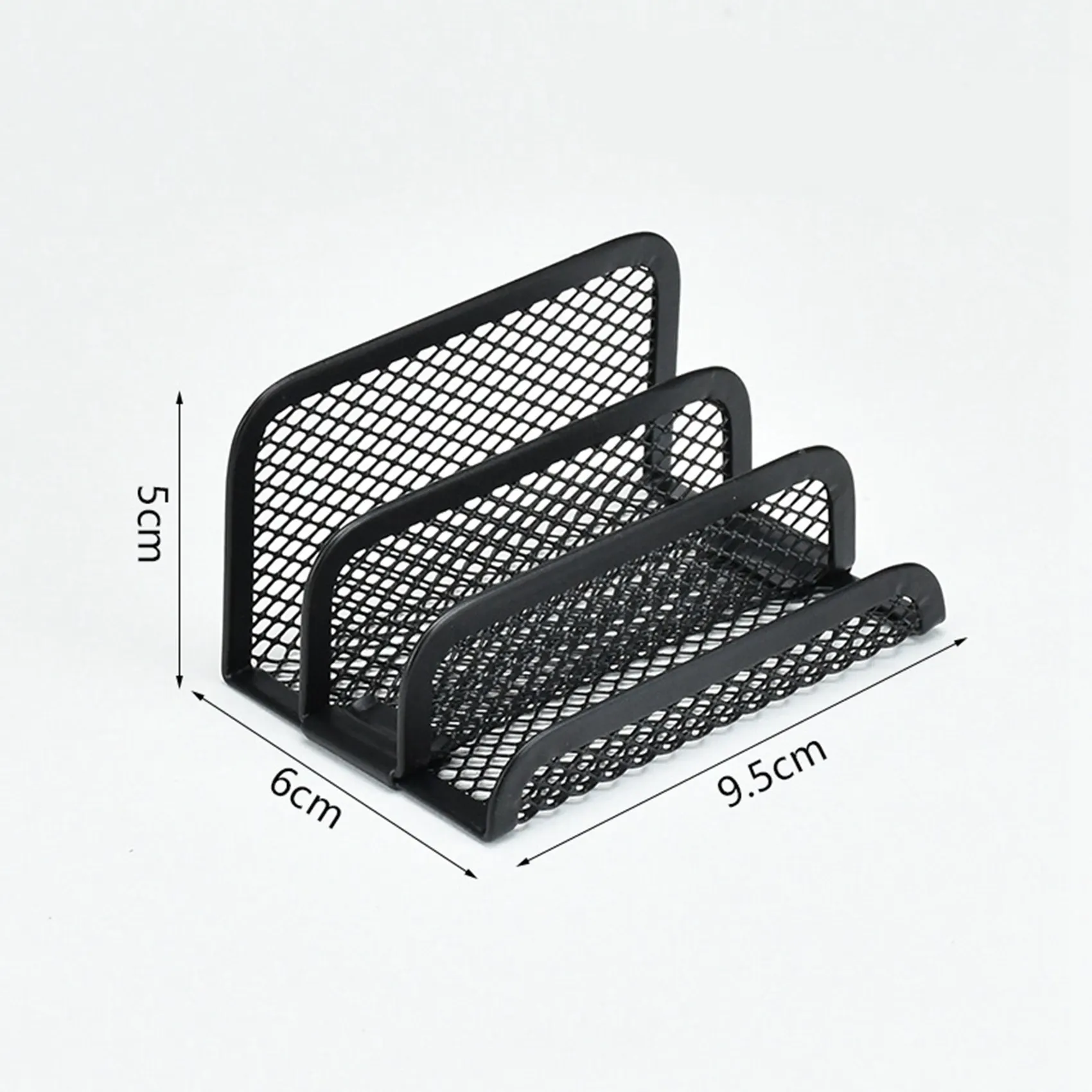 Efficient 12PCS Metal Desk Organization Pen Holder Organizer Office Pencil Holders Multifunctional Storage Black Metal Mesh