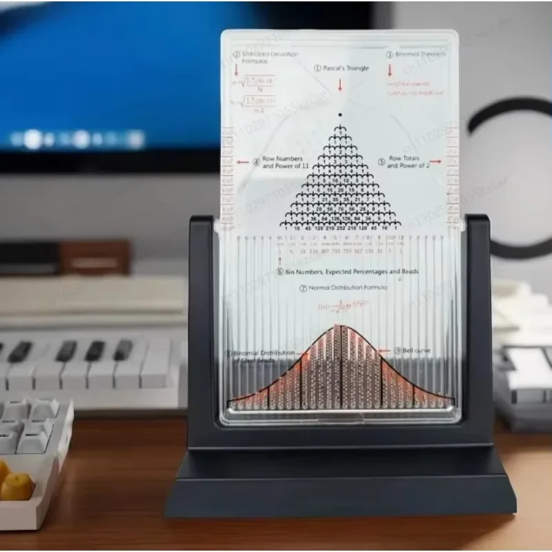 16 Galton Board Probability Statistics Model Normal Distribution Demonstrator Desktop Science Ornament Math Educational Gift