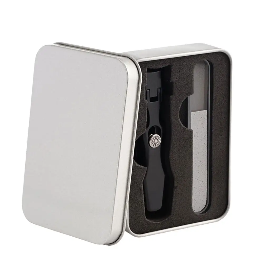 Profissional aço inoxidável Nail Clippers, cortador de unhas, unha do pé, Manicure Trimmer, unhas grossas