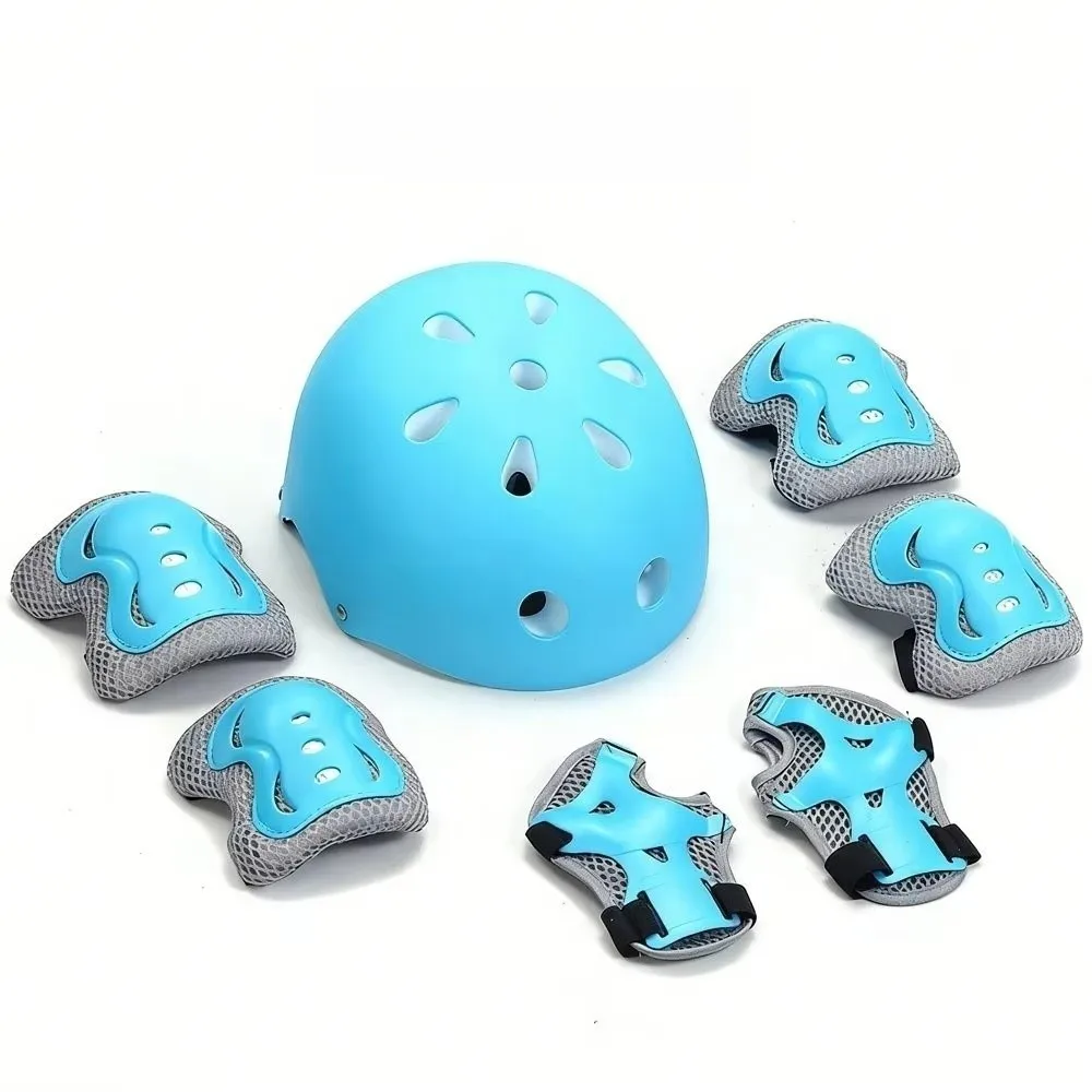 7Pcs/Set Adjustable Guards Protective Gear Set Thickened Shock-absorbing Safety Gear Protective Equipment Breathable