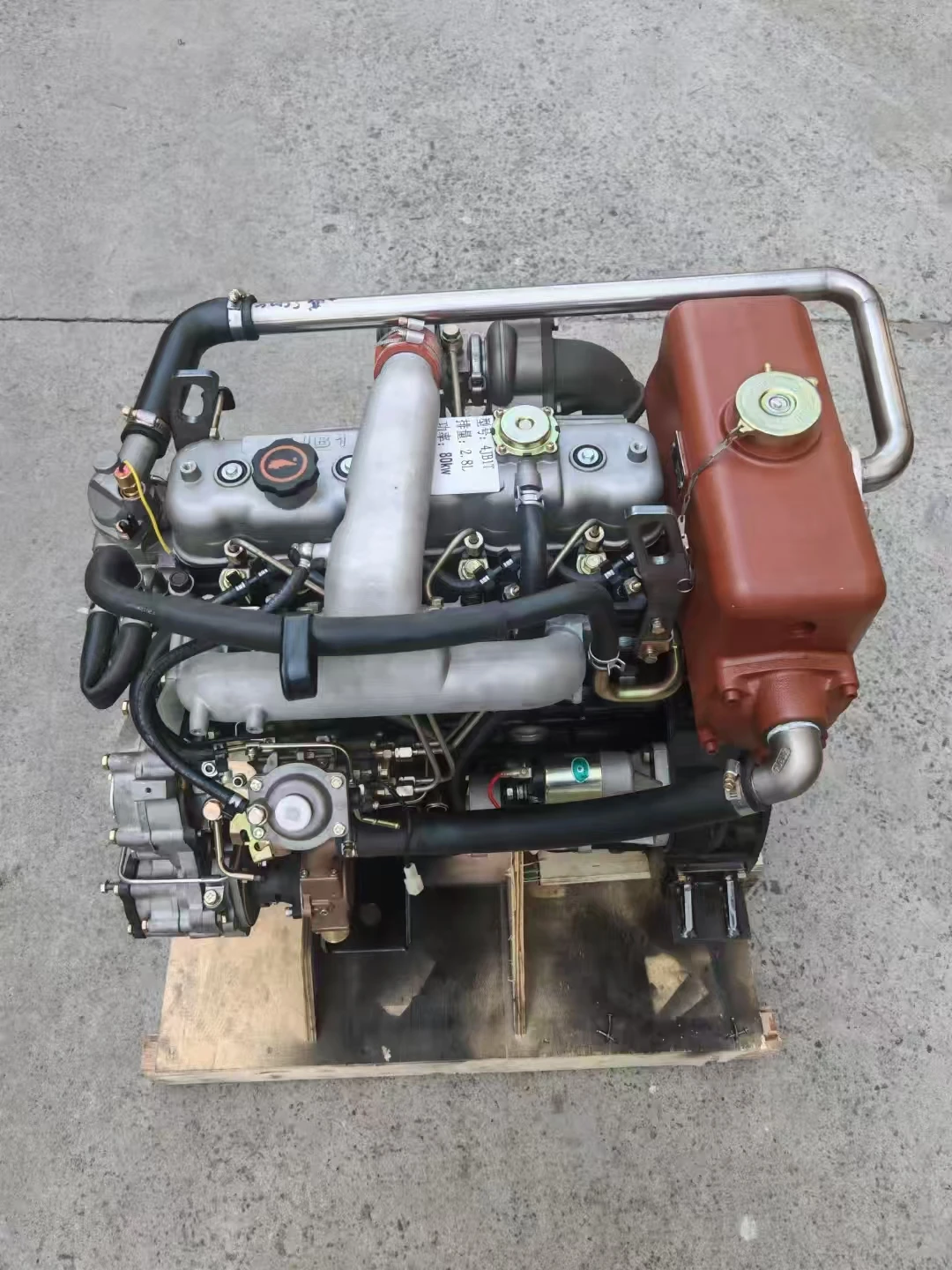 Quattro cilindri ad alta efficienza per la parte di macchine edili per motori marini Isuzu 4JB1T