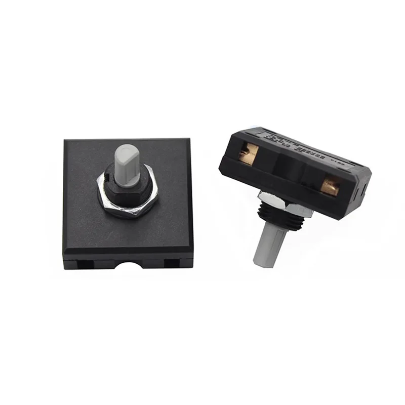 2PCS 32*32MM square rotary gear switch Juicer switch blender switch two and three gears 10(3A) square