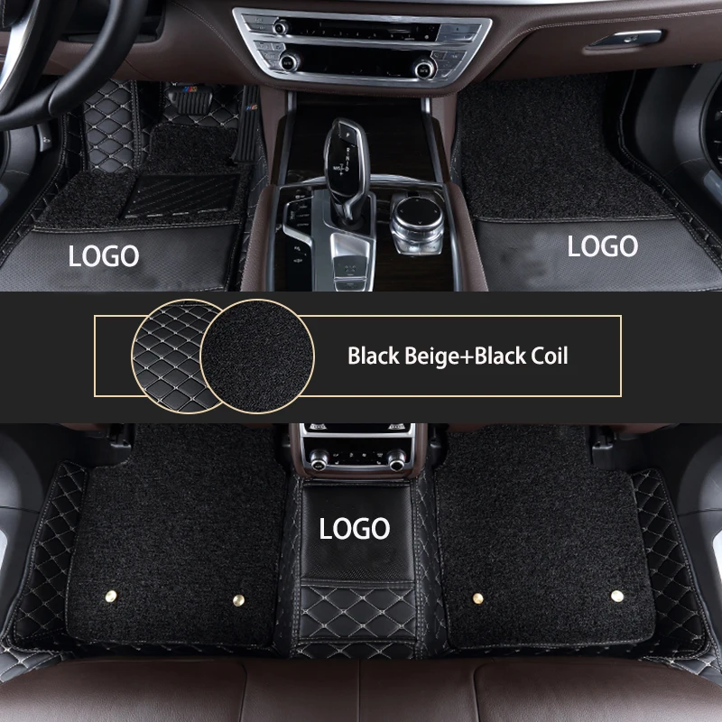 

Custom Double Layer Car Floor Mats Fit for Hyundai i10 AC3 2020 2021 2022 2023 2024 2025 Auto Pads Car Foot Carpet