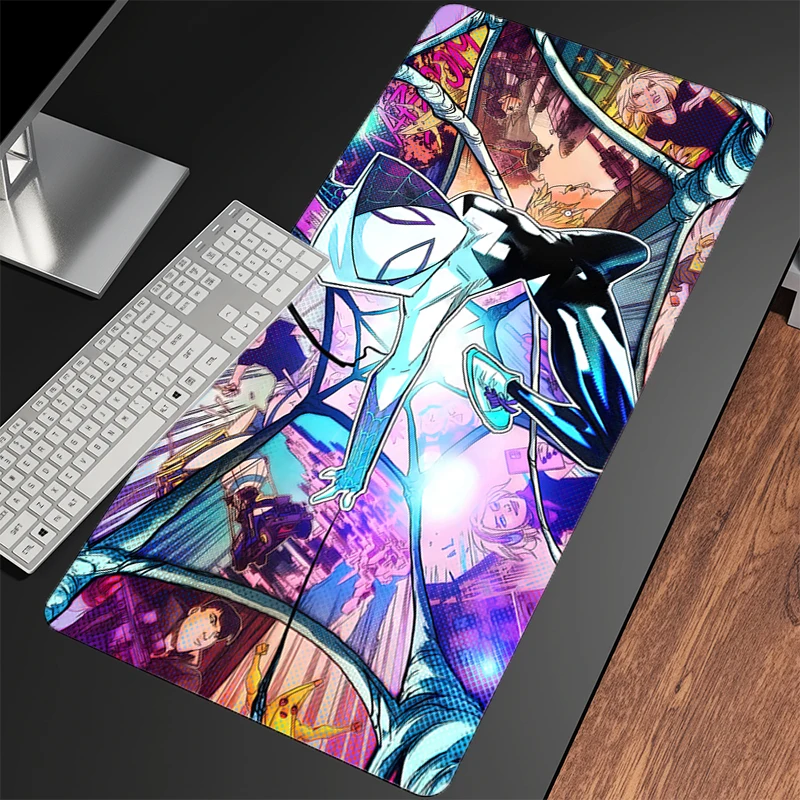 Коврик для мыши «Паук-паук» Гвен Профессиональный большой спортивный игровой коврик Speed Lock Edge Game Расширенный настольный коврик Коврик для мыши Коврик для клавиатуры