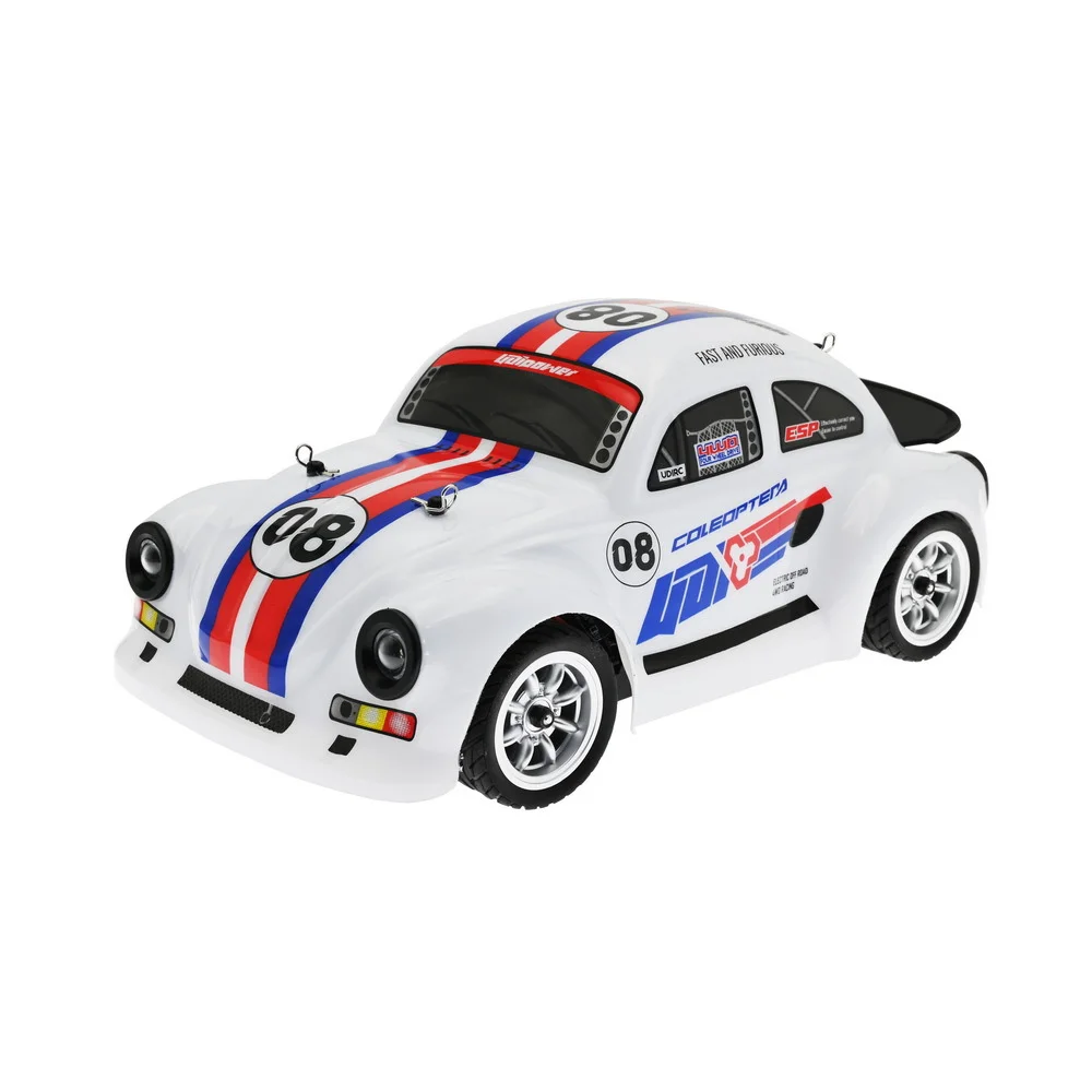 UDIRC 1608 Pro 1/16 2.4G 4WD RTR  RC Car 50km/h High Speed Drift Brushless with LED Light Toys for Children