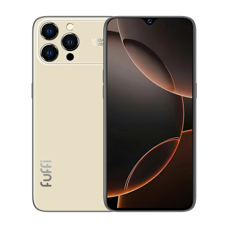 Global Vision 17 Pro Max Smartphone 5G Android 12 8GB RAM 512GB ROM 6.3 Inch Phone 2280x1080HD 24+48MP 4 5G Network Mobile Phone