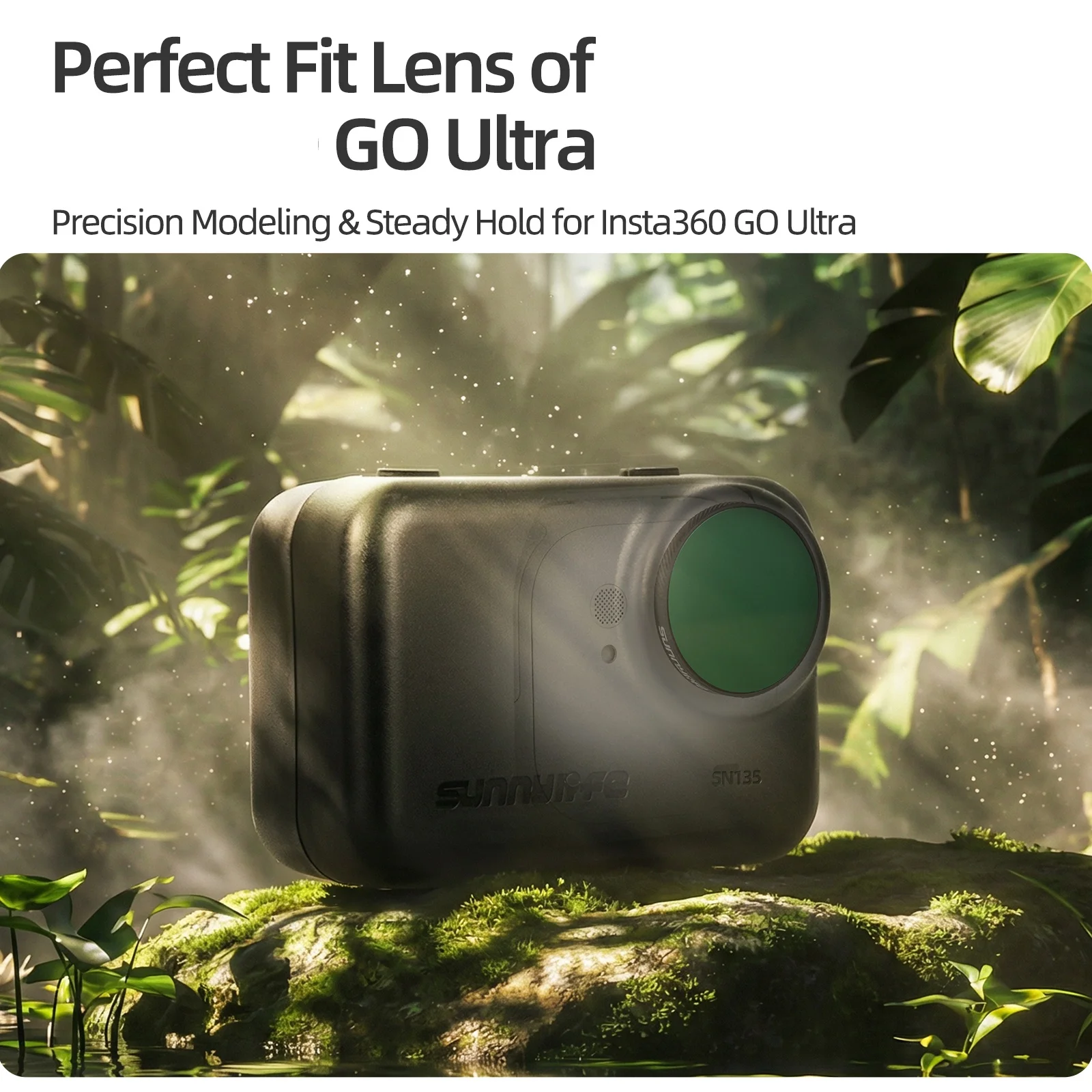 

Protective Case for Insta360 GO Ultra Shockproof Drop-Resistant Portable Storage Accessory