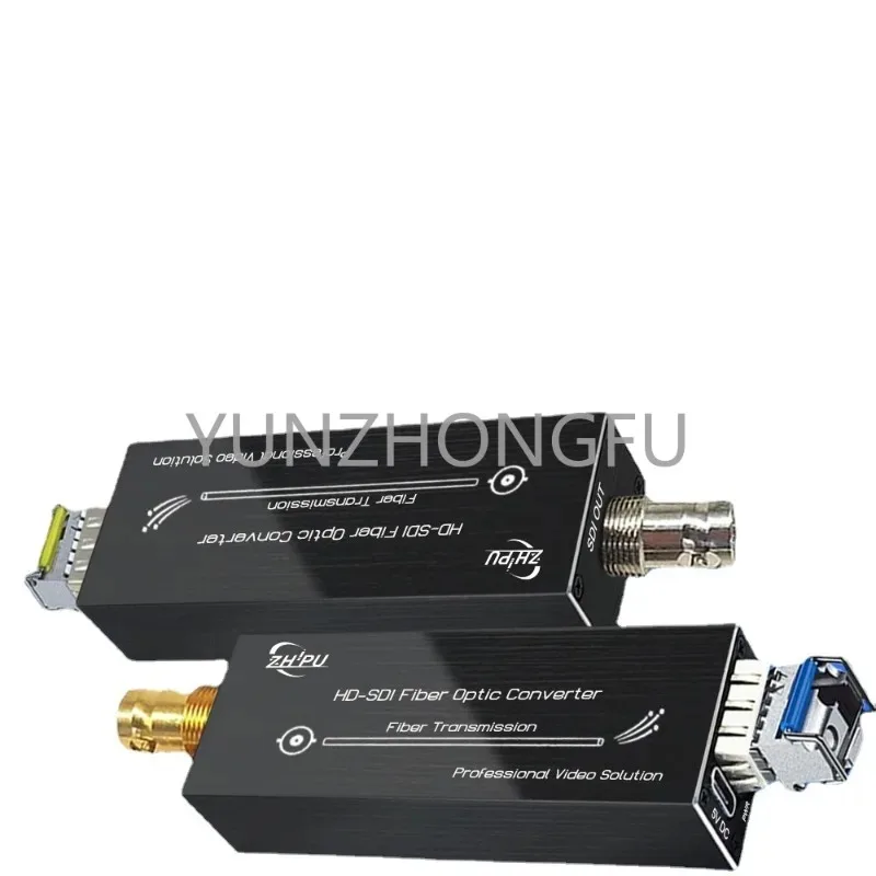 1080P&30HZ HD-SDI Over Fiber Converter Broadcast Level Single-Mode Single Fiber 20km Mini Compact HD SDI Fiber Extender