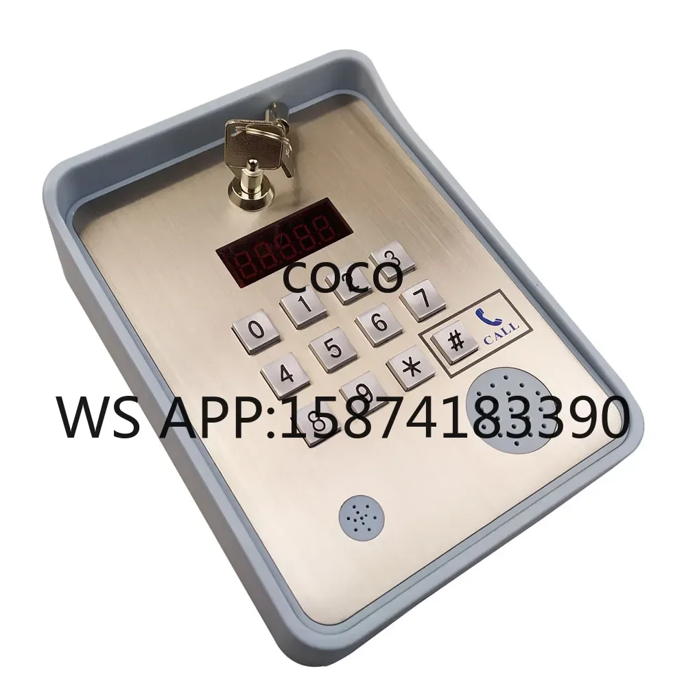 400 Houses Capacity GSM Intercom, Wireless Audio Door Phone for Apartment Building