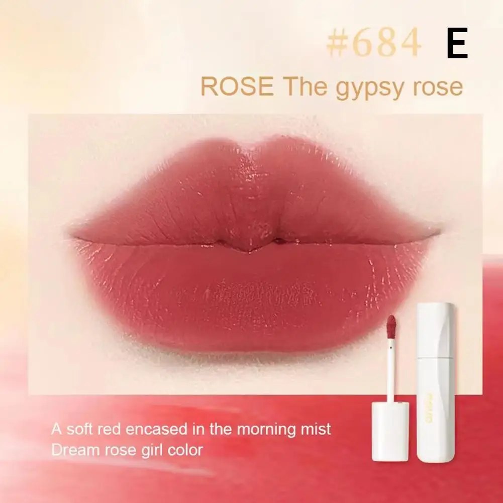 NEW Matte Lipstick Velvet Sense Lip Gloss Sexy Red Moisturizing Lipstick Lip Matte Waterproof Liquid Madness Makeup Non-sti U8N5