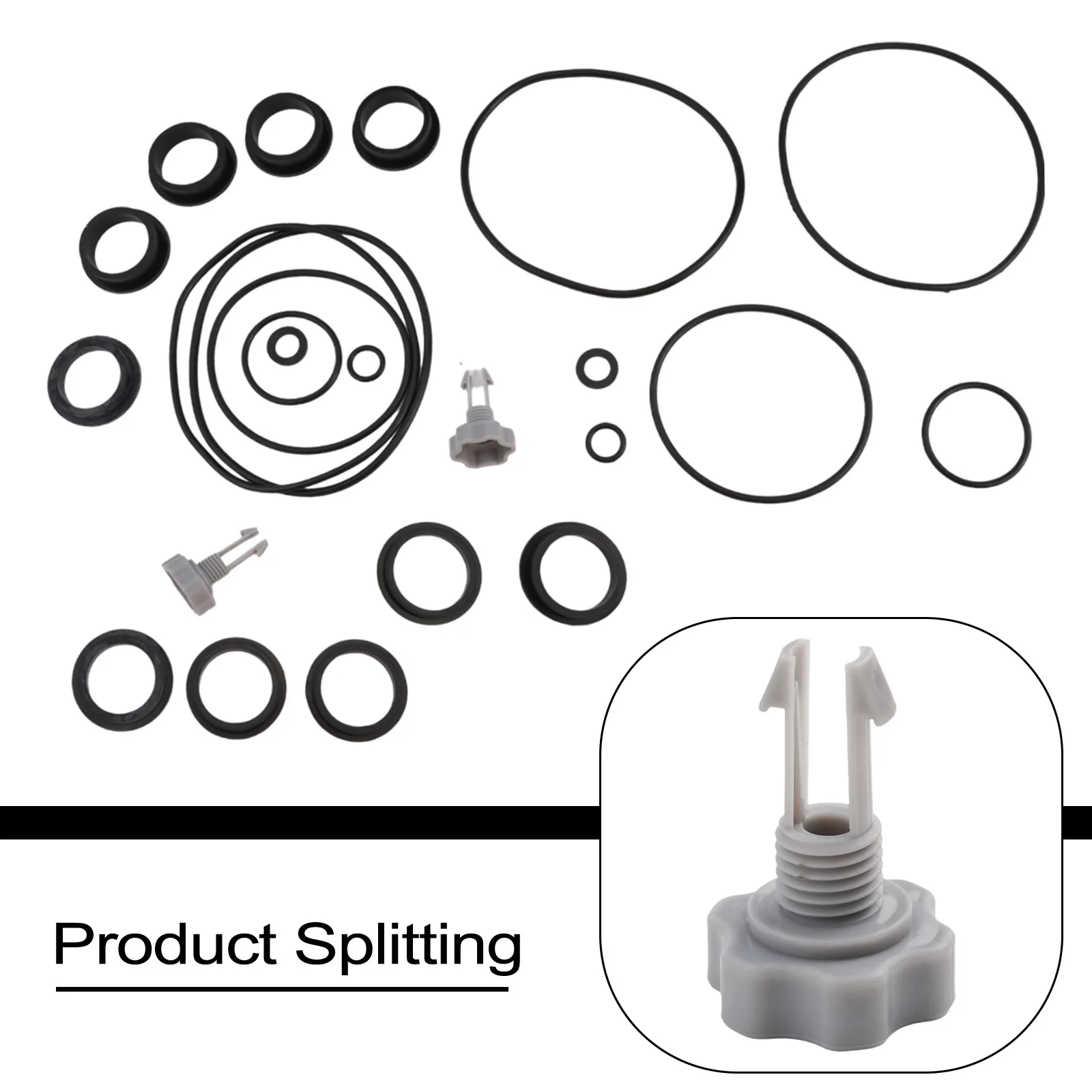 

For Intex Sand Filter Pumps Pool Pump Seals O-Ring Kit Swimming Pool Maintenance Complete Kit Essential Replacement Parts