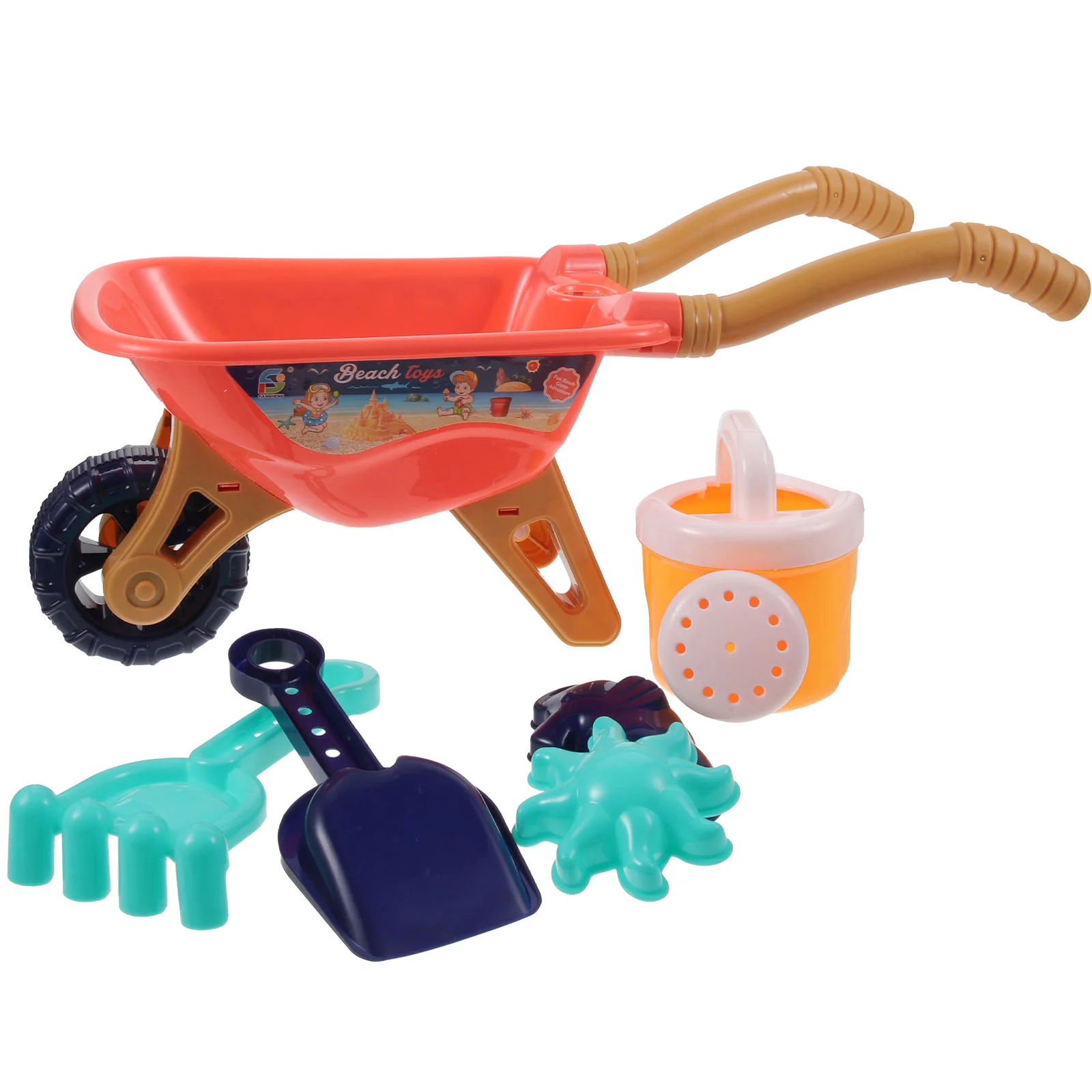 Beach Toy Stroller Kid Playset Child Sand Toys for Kids Sandbox Plastic Small Size Light Weight Fun Creative