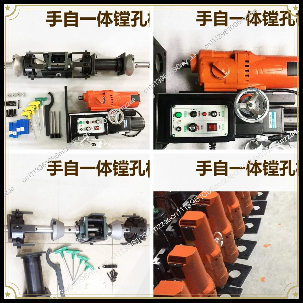 Manual Integrated Boring Machine Boring and Welding Integrated Machine Excavator Maintenance Equipment