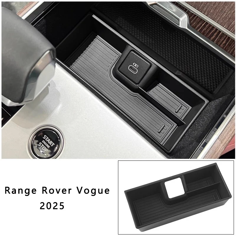 Accoudoir de commande centrale de voiture, boîte de rangement ABS, accessoires de rangement pour Land Rover Range Rover Vogue autobiographie 2023 – 2025