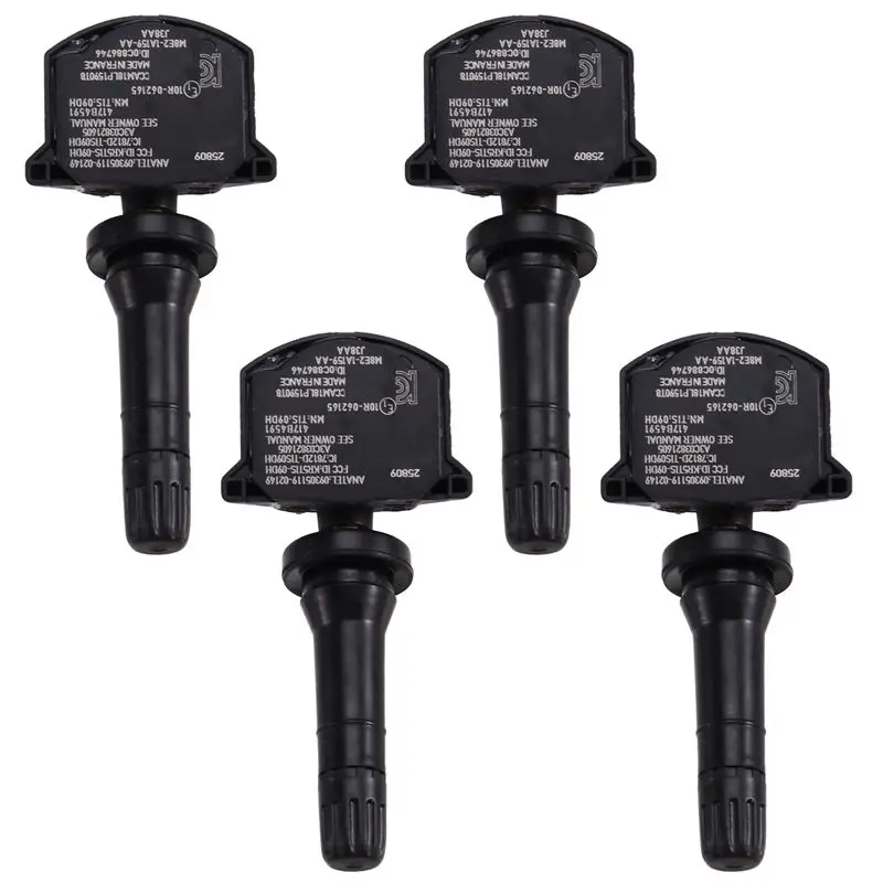 Upgraded LR156918 Car Tire Pressure Sensors 4 Pack For Land Rover Defender 90 110 130 Discovery Range Rover M8E2-1A59-AA