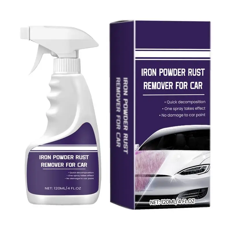 

120ML Car Maintenance Iron Rust Cleaning Super Rust Remover Cleaner Multi Purpose Rust Remover Spray Metal Surface Chrome Paint