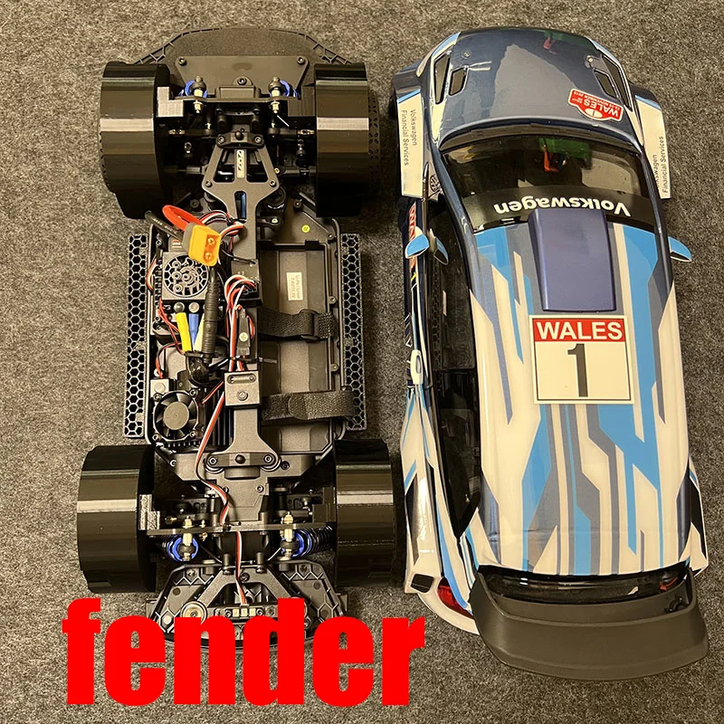 3D Printing Simulation Front&rear Fenders Suit for 1/10 MJXRC 10304 Remote Control Car Off-road High Speed RC Cars Truck