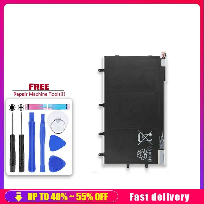 High Quality Replacement Battery 6000mAh LiS3096ERPC For SONY Tablet Z SGP311 SGP312 SGP341