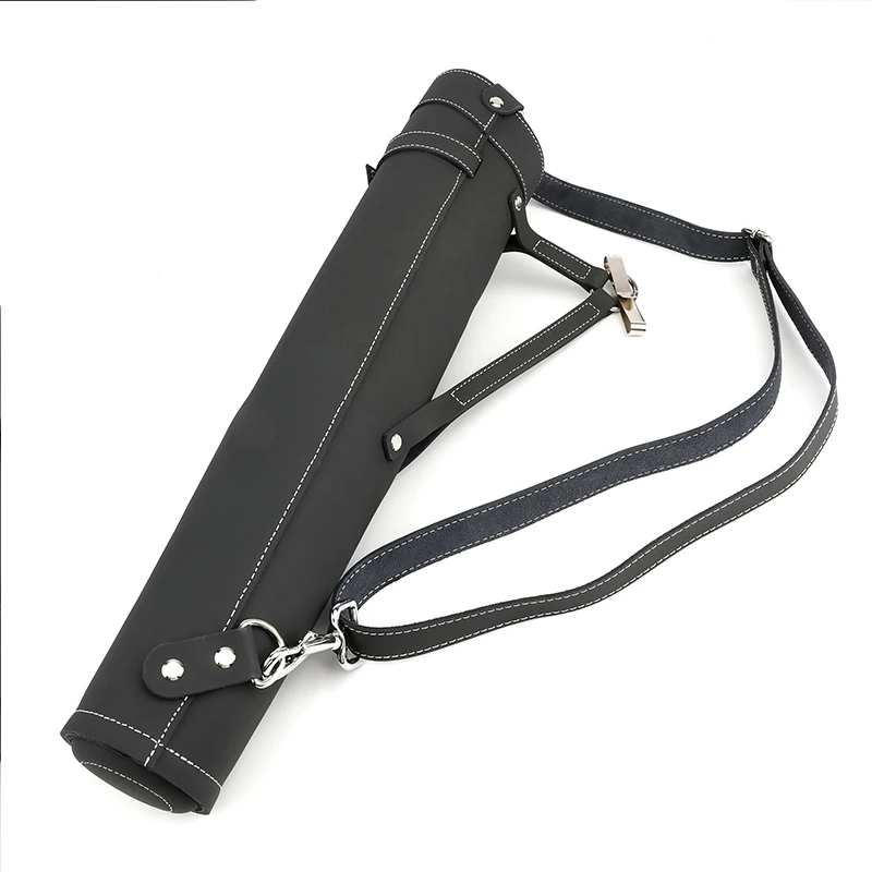 

1PC Archery Cowhide Quiver Can Hold 20-30Pcs Arrow Waist-span Shoulder-Back Adjustable Belt Buckle Arrow Case Hunting Shooting