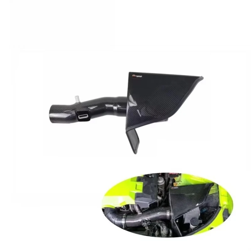 

Dry Carbon Fiber 3K Twill Carbon Weave Glossy Finish Air Filter Carbon Air Intake System Kit Car Parts for Camaro 3.6L