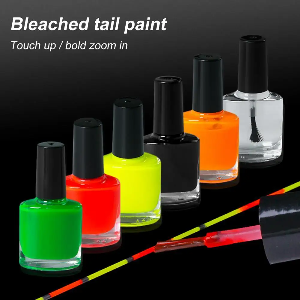 

8ml Reflective Float Paint Amplification Effect Buoy Paint for Angling High Gloss Water Resistant Float Tail Paint Fishing Tools