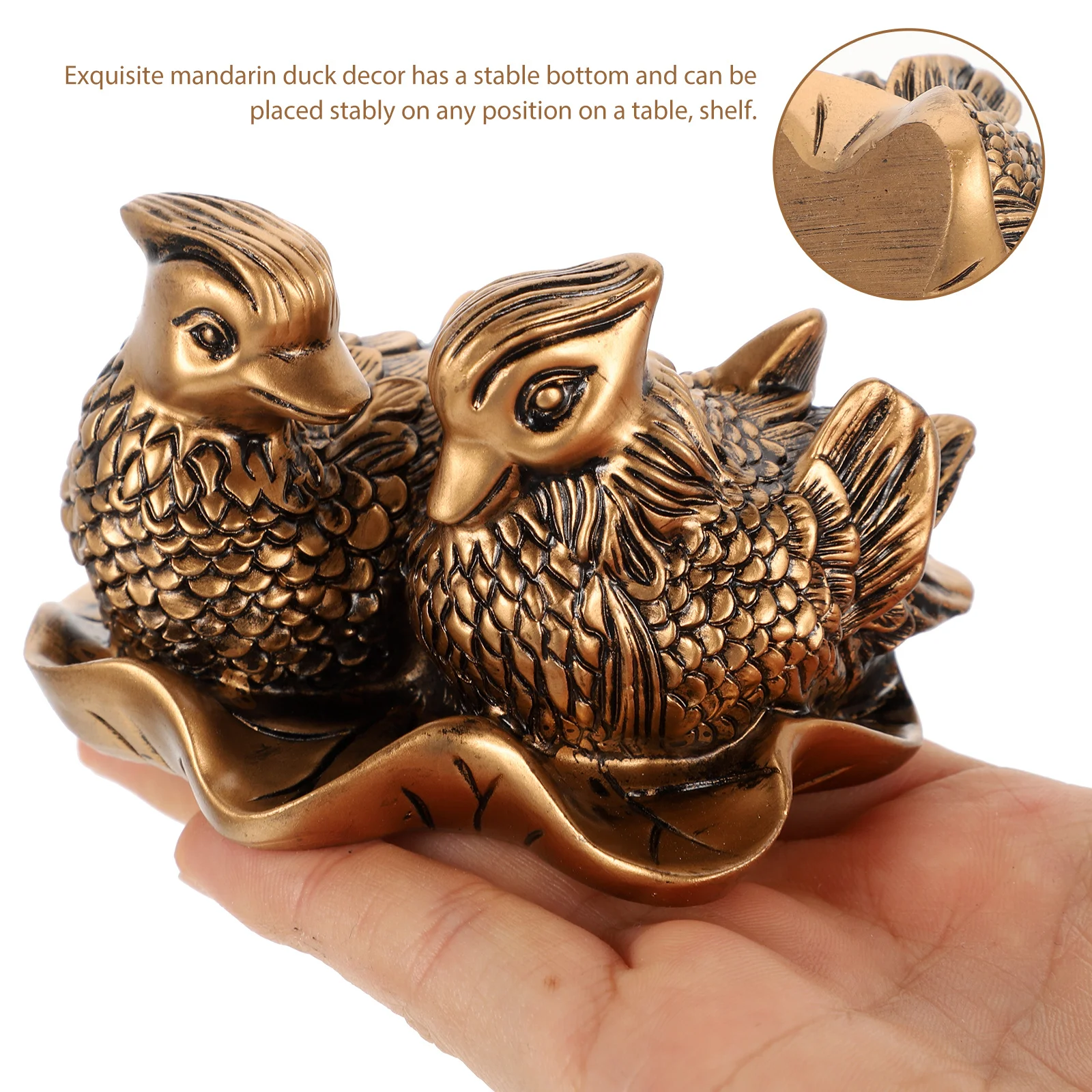

Duck Wedding Decoration Figurines Table Home Statue for Weddings Chinese Couple