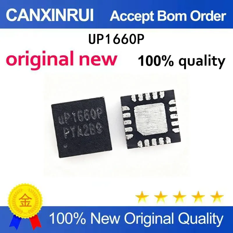 

(5 Pieces) UP1660Q QFN UP1660PQKF UP1660P UP1660RQKF UP1660R New in stock