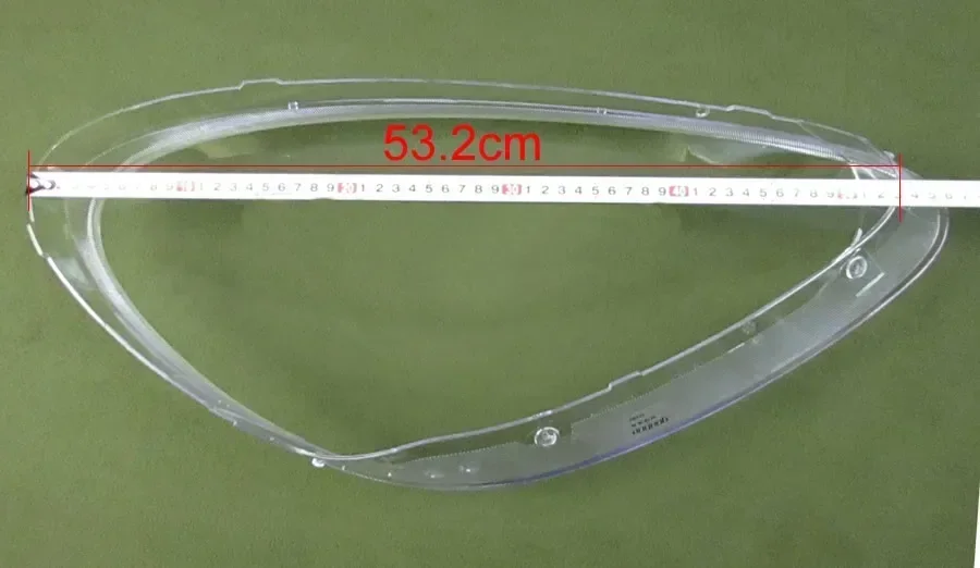 For Porsche Cayenne 2011 2012 2013 2014 Headlamp Shade Transparent Mask Cover Lens Lampshade Headlight Shell Plexiglass
