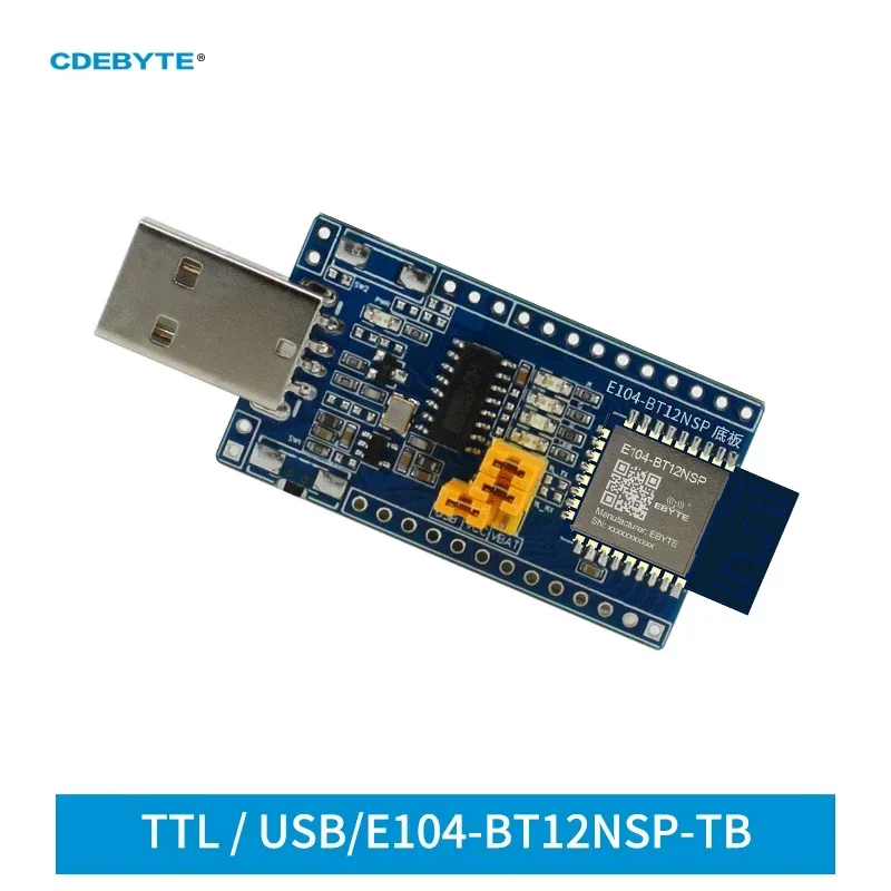 

TLSR8253F512 Bluetooth Test Board Kit UART SIG Mesh Networking Module SMD CDEBYTE E104-BT12NSP-TB Intelligent Remote Control