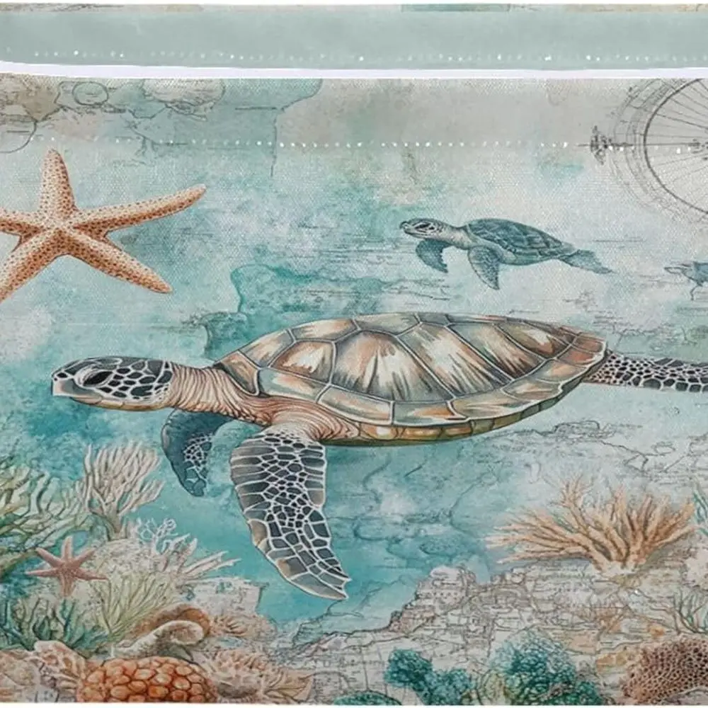 

Корзина для хранения морской звезды, складной органайзер для детской одежды, игрушки для собак, книг, 16x12x8 дюймов